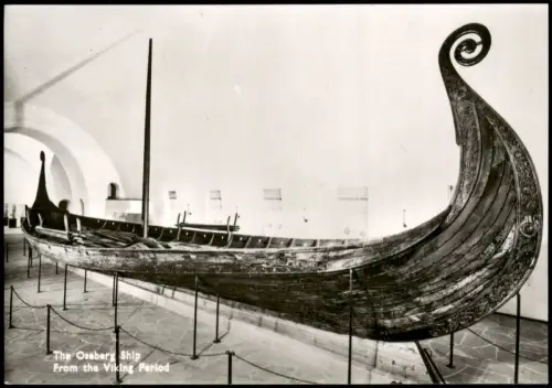Norwegen Norge Norwegen The Oseberg Ship From the Viking Period 1970