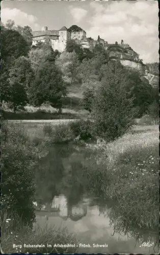 Ansichtskarte Ahorntal Burg Rabenstein im Ailsbachtal - Fränk. Schweiz 1969