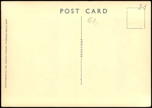 Postcard Chester The Cross 1940