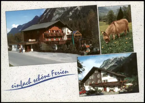 Brand bei Blundenz (Vorarlberg) Gasthof Jägerheim Gasthaus Sonne mit Esel 2000