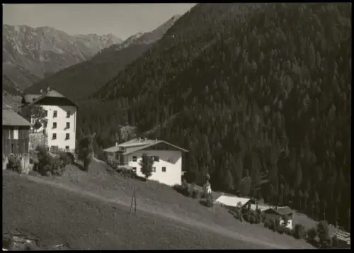Cartolina Walten Valtina Ortsansicht Walten (Valtina) im Passeiertal 1960