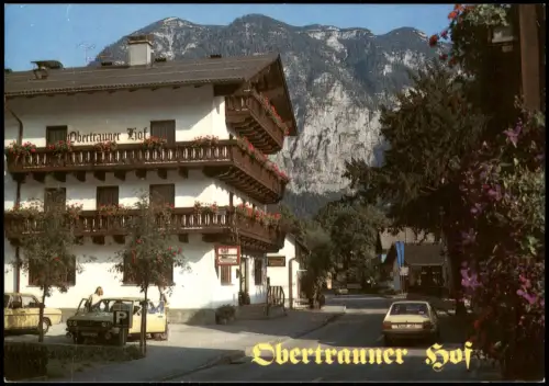 Obertraun Gasthof Restaurant Obertraunerhof Familie Aumüller 1980