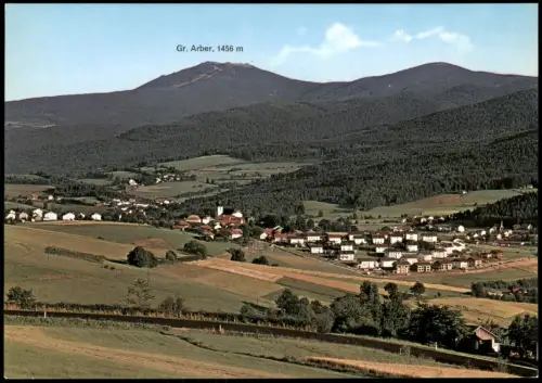 Lam (Oberpfalz) Umland-Ansicht Blick zum Gr. Arber Bayerischer Wald 1980
