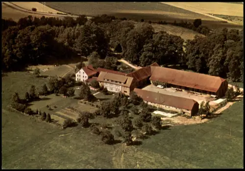 Kalletal Luftaufnahme Gutshof Hankenegge G. Buschmeier KALLETAL Bentorf 1970