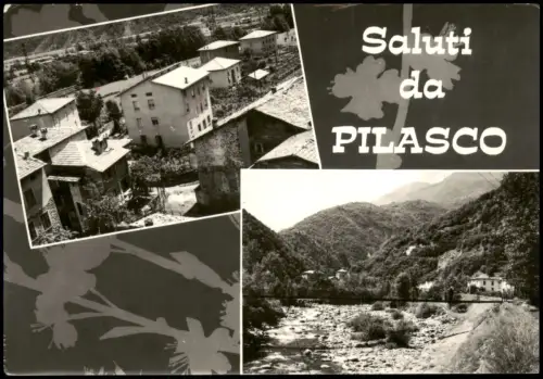 Cartolina .Italien Italia Italien Salutida PILASCO (Mehrbildkarte) 1970