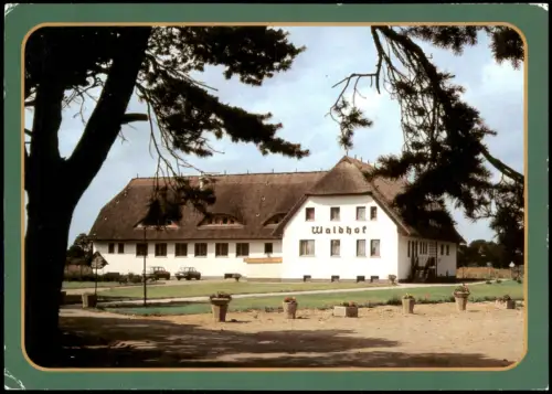 Ansichtskarte Trassenheide Waldhof zur DDR-Zeit 1990/1986