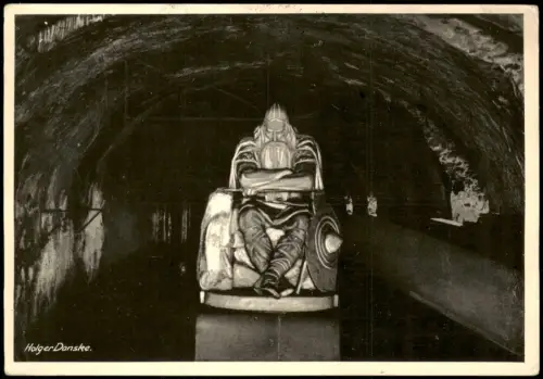 Postcard .Dänemark - Dänemark (allgemein) Holger Danske 1951