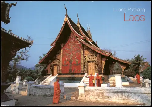 Religion/Kirche Tempel: Wat Xieng Thong, Luang Prabang, LAOS 2000