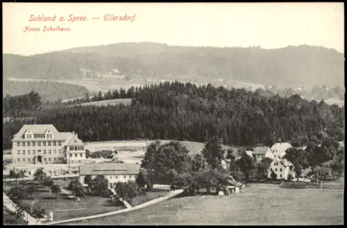 Ansichtskarte Sohland (Spree) Załom Ellersdorf - Neues Schauspielhaus 1915