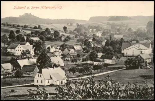 Ansichtskarte Sohland (Spree) Załom Obersohland Oberlausitz 1915