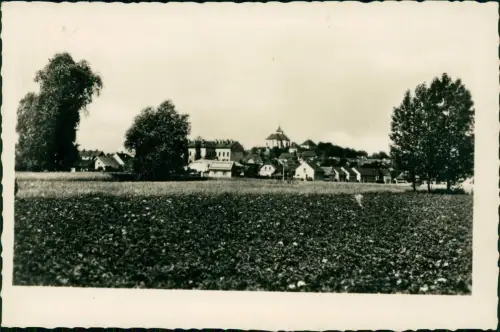 Postcard Sadská Blick auf die Stadt - Fotokarte 1943