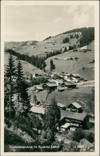 Ansichtskarte Tux (Tirol) Vorderlanersbach im Tuxertal 1962