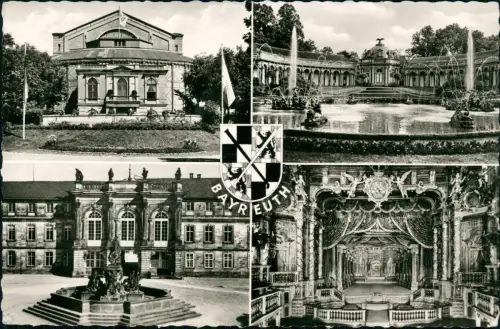 Ansichtskarte Bayreuth Richard-Wagner-Festspielhaus 4 Bild 1965