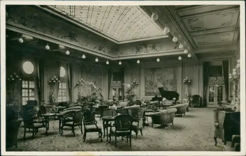 Schiffe Dampfer  ND LLOYD Expreßdampfer Columbus Große Gesellschaftshalle 1930