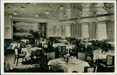 Ansichtskarte  Schiffe Dampfer Steamer SCHARNHORST Großer Speisesaal 1930