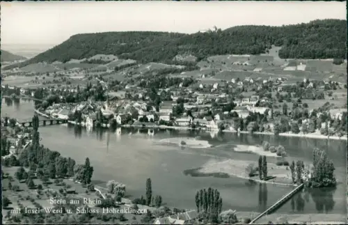 Ansichtskarte Stein am Rhein Blick auf die Stadt - Fotokarte 1961