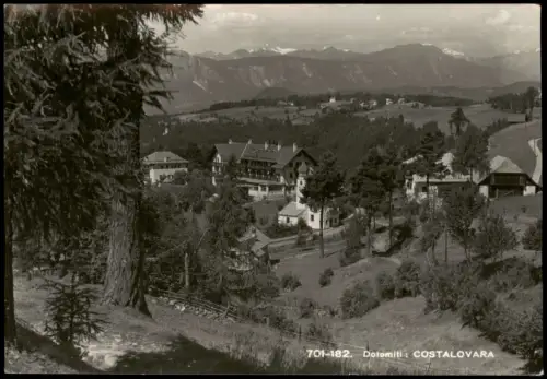Ritten Renon Wolfsgruben am Ritten Dolomiti COSTALOVARA Umland-Ansicht 1960