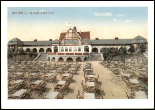 Ansichtskarte Chemnitz KOCHWALDSCHÄNKE (Reproansicht) 1988
