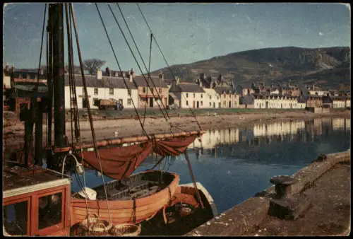 Schottland Ullapool Scotland Shore Street Ross-shire the Pier 1954