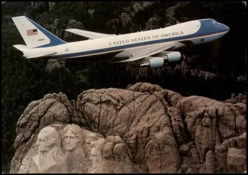 USA United States PLANE THE PRESIDENTS Air Force One Flugzeug US-Präsident 2000