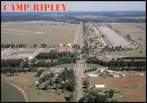 USA United States America CAMP RIPLEY Little Falls   National Guard unit 2000