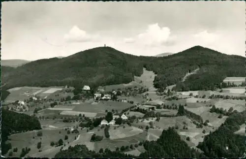 Ansichtskarte Schweigmatt LuftbildFliegeraufnahme 1956