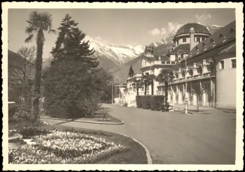 Cartolina Meran Merano Kurhaus und Casino municipale 1940