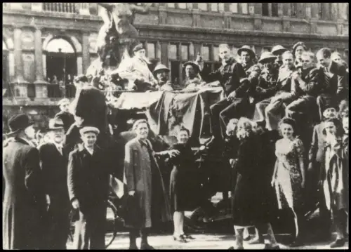 Antwerpen Anvers Bevrijding van Antwerpen op 4 september 1944  Stadhuis 1994