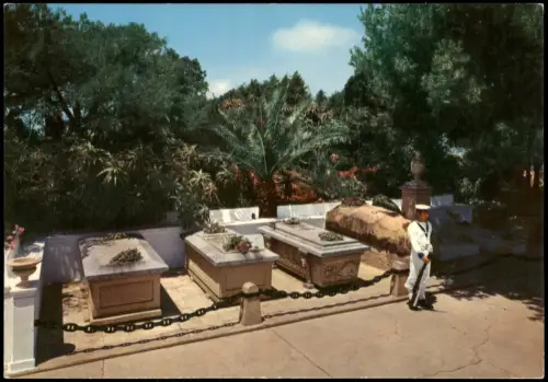 Caprera-La Maddalena Sardinien Grabmal von Giuseppe Garibaldi 1970