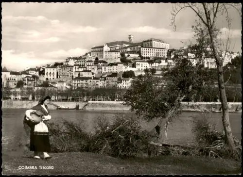 Postcard Coimbra Coimbra - Tricana (Junges Mädchen aus dem Volke) 1950