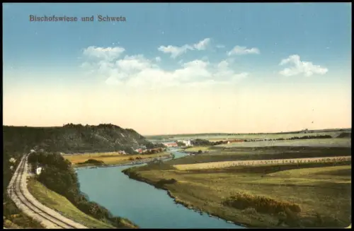 Ansichtskarte Bischofswiesen und Schweta 1915