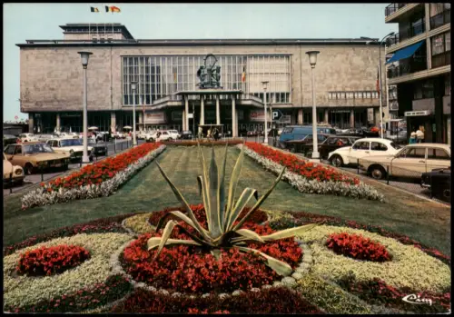 Postkaart Ostende Oostende Kursaal mit Gartenanlage, Ostende 1970