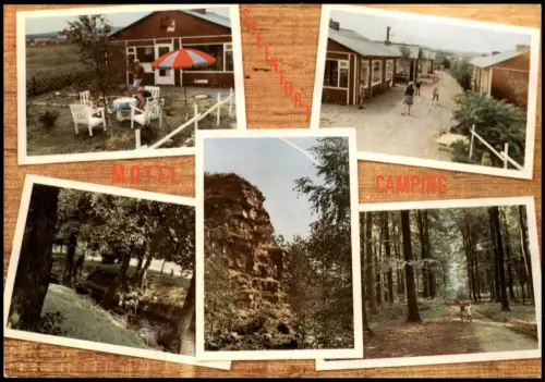 Postcard Steinfort Motel-Camping 1970