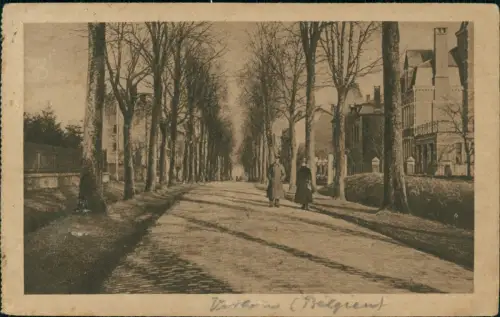 Ansichtskarte  Militär Propaganda 1.WK Erster Weltkrieg Soldaten Straße 1918