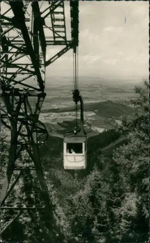 Ansichtskarte Freiburg im Breisgau Schauinsland Seilbahn - Fotokarte 1964