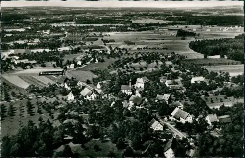 Ansichtskarte Eriskirch Blick auf die Stadt 1965