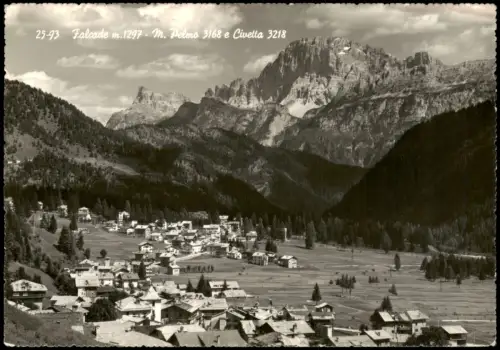 .Italien Italia Italien Falcade M. Pelmo 3168 e Civetta 3218 1965