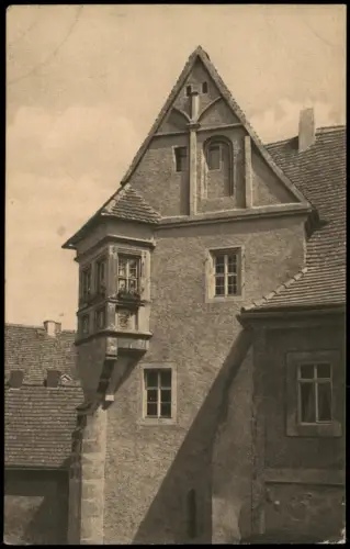 Ansichtskarte Meißen ALT-MEISSEN Pfarrhaus St. Afra 1920