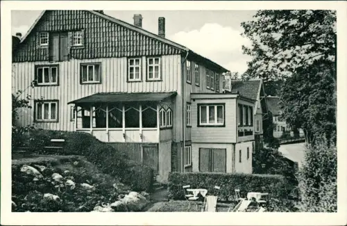 Altenau-Clausthal-Zellerfeld Pension-Niedersachsen Wilh. Clauß 1961