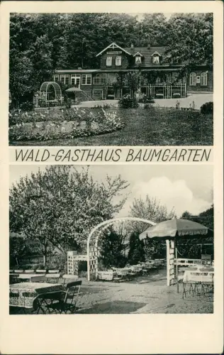 Bistensee-Ahlefeld-Bistensee Waldgasthaus Baumgarten Hüttener Berge 1956
