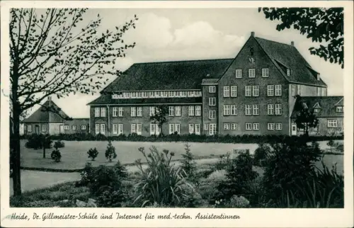 Heide Holstein Gillmeister-Schüle Internat für med.-techn. Assistentinnen 1956