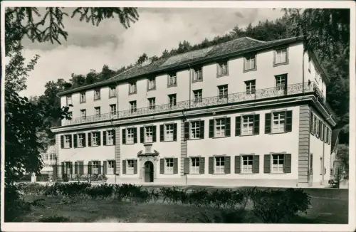 Ansichtskarte Haigerloch Stahlbaf Innau Sanatorium Fürstenbau 1953