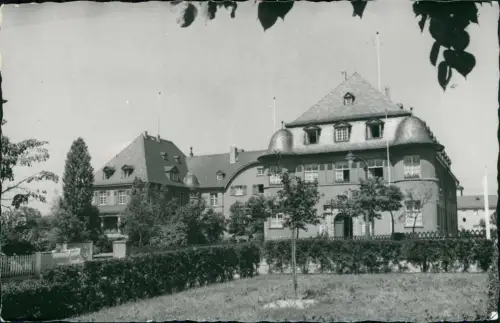 Ansichtskarte Simmern (Hunsrück) Partie am Kreishaus 1958