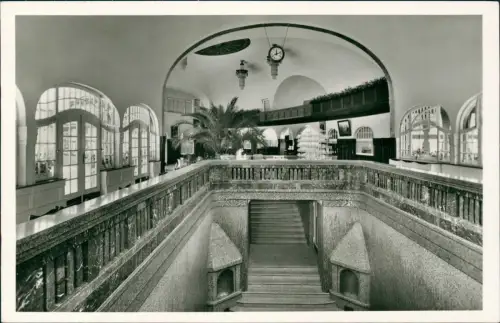 Bad Münster am Stein-Bad Münster am Stein-Ebernburg Im Badehaus - Treppe 1961