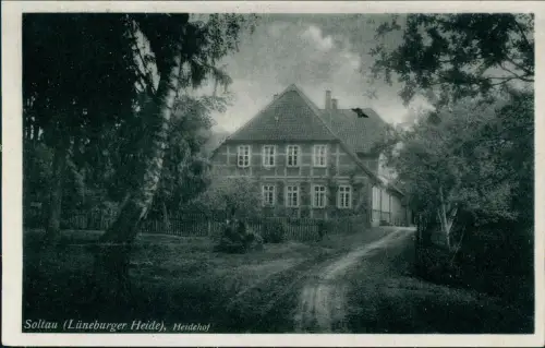 Ansichtskarte Soltau Lüneburger Heide Heidehof 1954