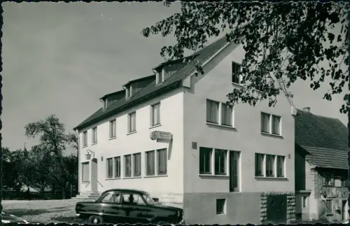 Ansichtskarte Vordersteinenberg Gasthof Zum Hirschen 1957