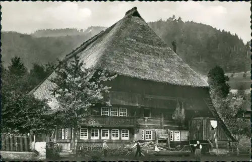 Ansichtskarte .Baden-Württemberg Schwarzwaldhaus 1961