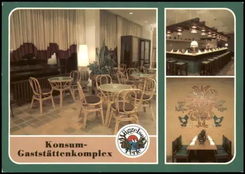 Köpenick Berlin Konsum-Gaststättenkomplex "Müggelseeperle" 1985