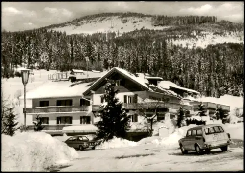 Bodenmais HOTEL Waldeck Arberseestraße, div. Autos Automodelle 1980/1968