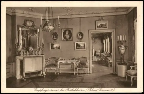 Weimar Empfangszimmer bei Festlichkeiten (Blaues Zimmer II) 1920